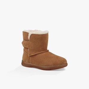 Ugg Keelan Kids Boots Brown (7651QOZDR)